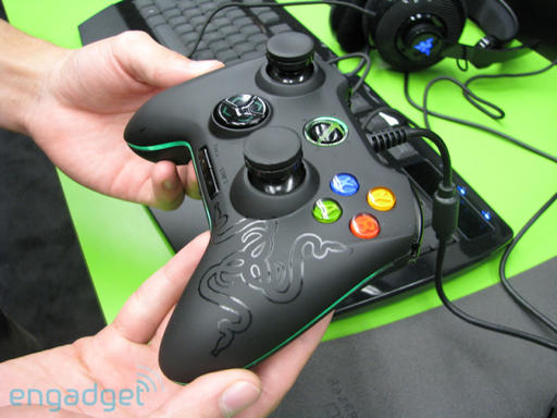 Игровое железо - Razer выпустит свой первый Xbox 360 геймпад в этом году